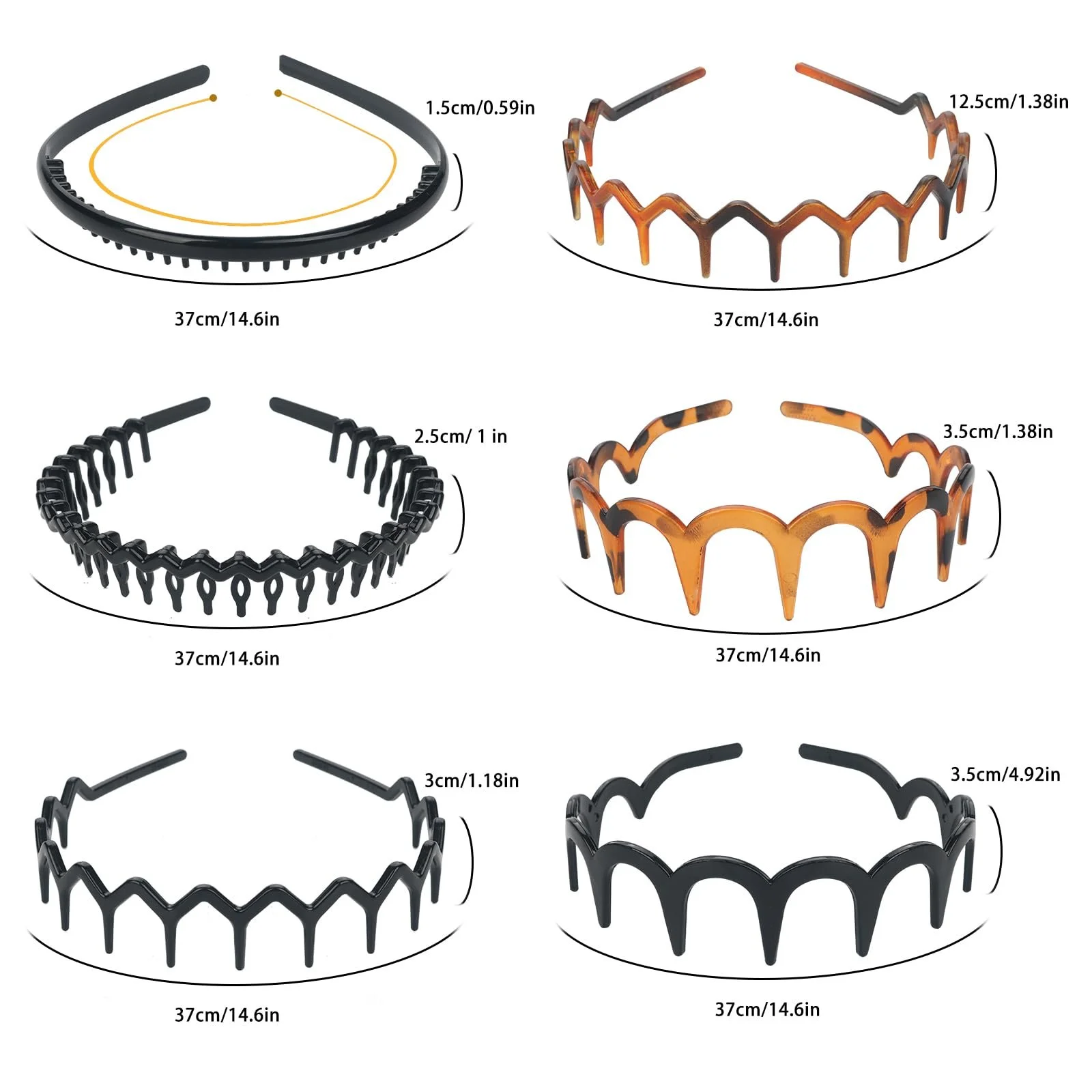 Обруч Зигзаг, 6 штук, фото №2