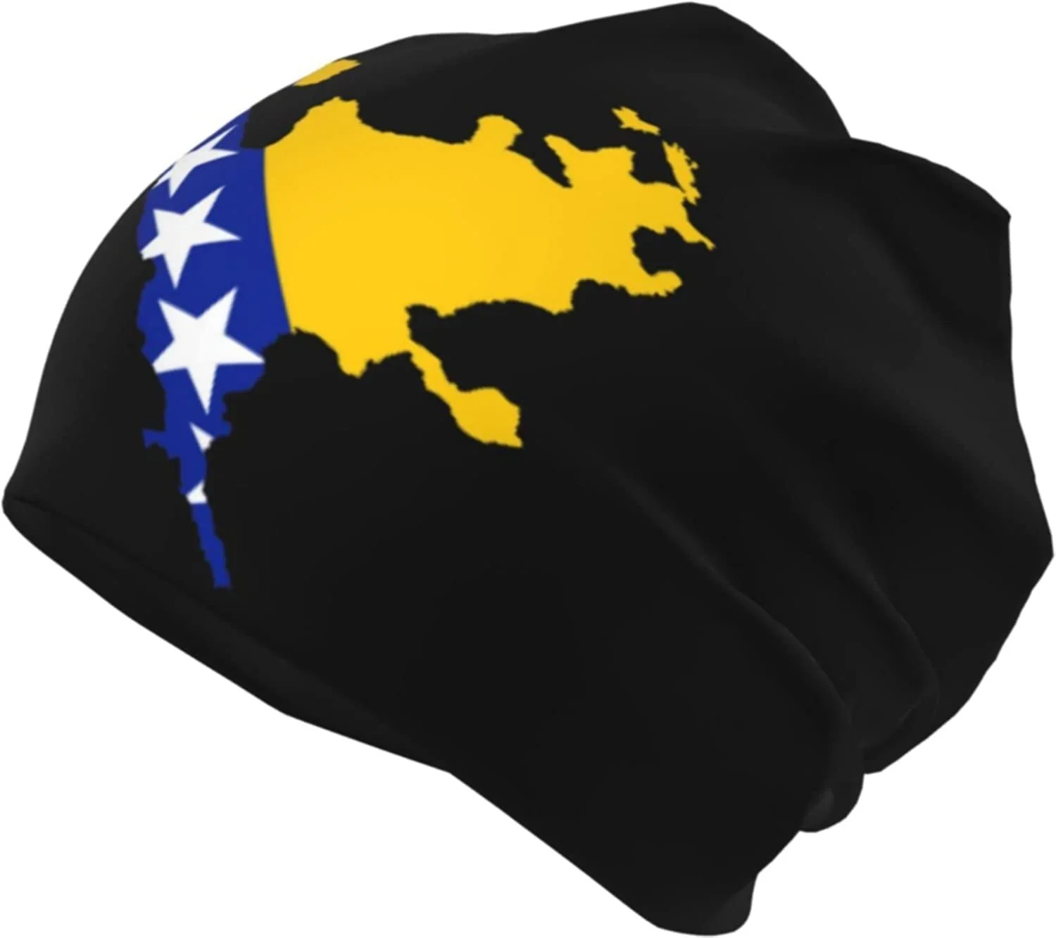 Шапка LOUJIN Osnian Flag Map Slouchy для хлопчиків та дівчаток-підлітків, тепла в'язана, один розмір, фото №1