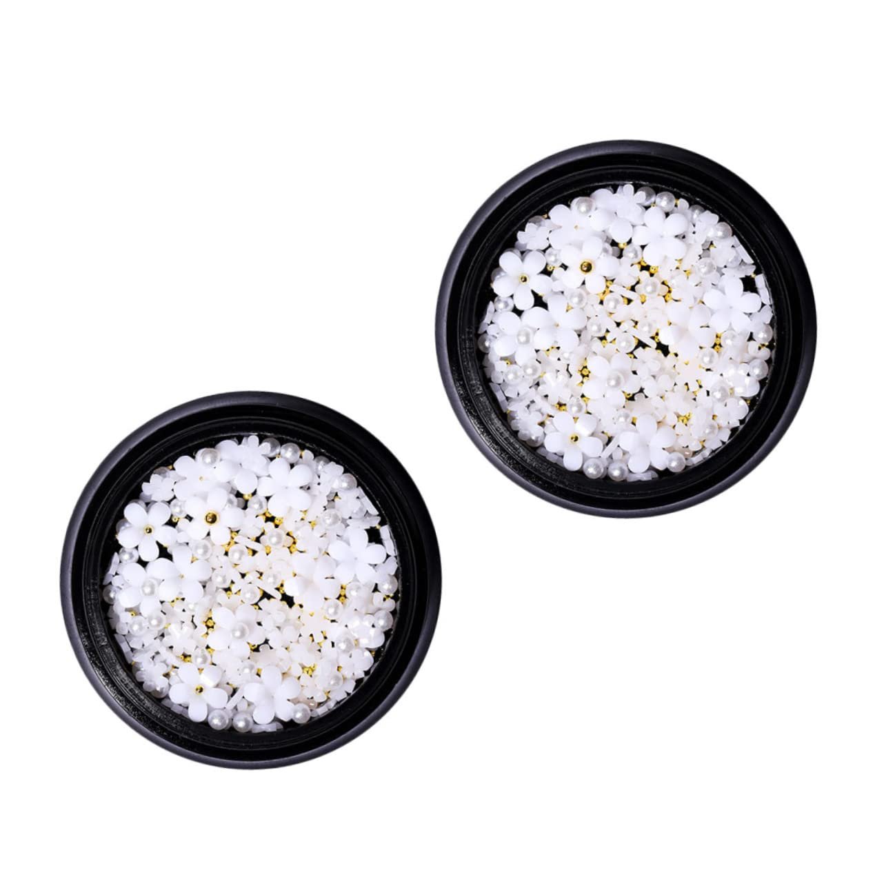 Мини стразы Аксессуары для маникюра Белые стразы, фото №1