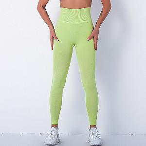 Леггинсы женские спортивные 10922 XL фисташковые - Фото 1