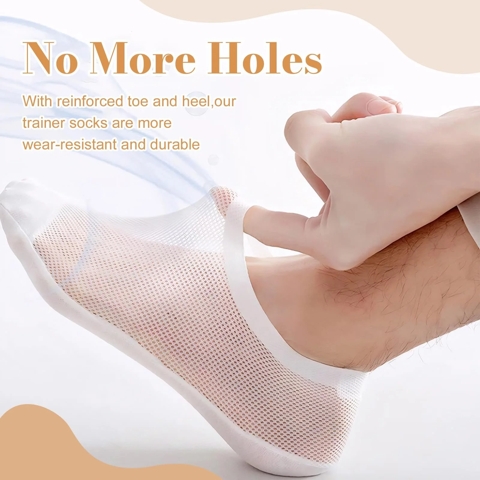 Шкарпетки без сліду жіночі (6 пар), фото №6