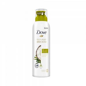 Мус для душу Dove Coconut Oil М'якість та живлення 5 шт х 200 мл - Фото 1