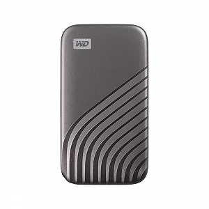 Внешний SSD WD My Passport 2 TB NVMe USB-C USB 3.2 Gen-2 1050 MB/s Read 1000 MB/s Write Space Grey - Фото 1