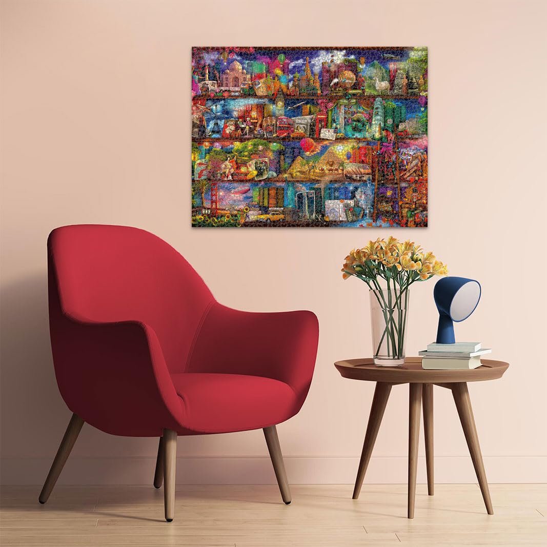 Пазлы Ravensburger World of Books 2000 элементов, фото №5