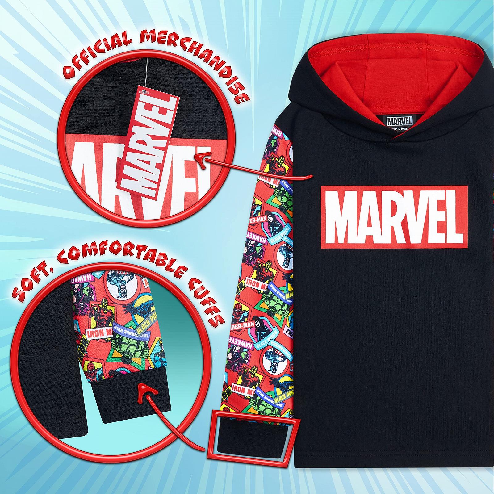 Дитяче худі Marvel для хлопчиків та дівчаток, худі Месники для підлітків, фото №6