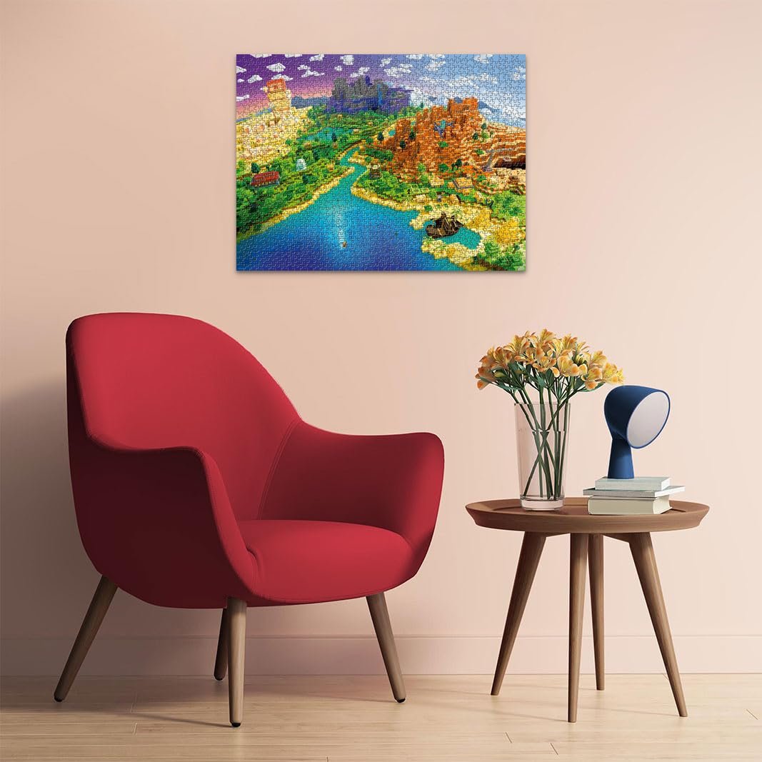 Пазл Ravensburger 12000433 World of Minecraft 1500 деталей, фото №5