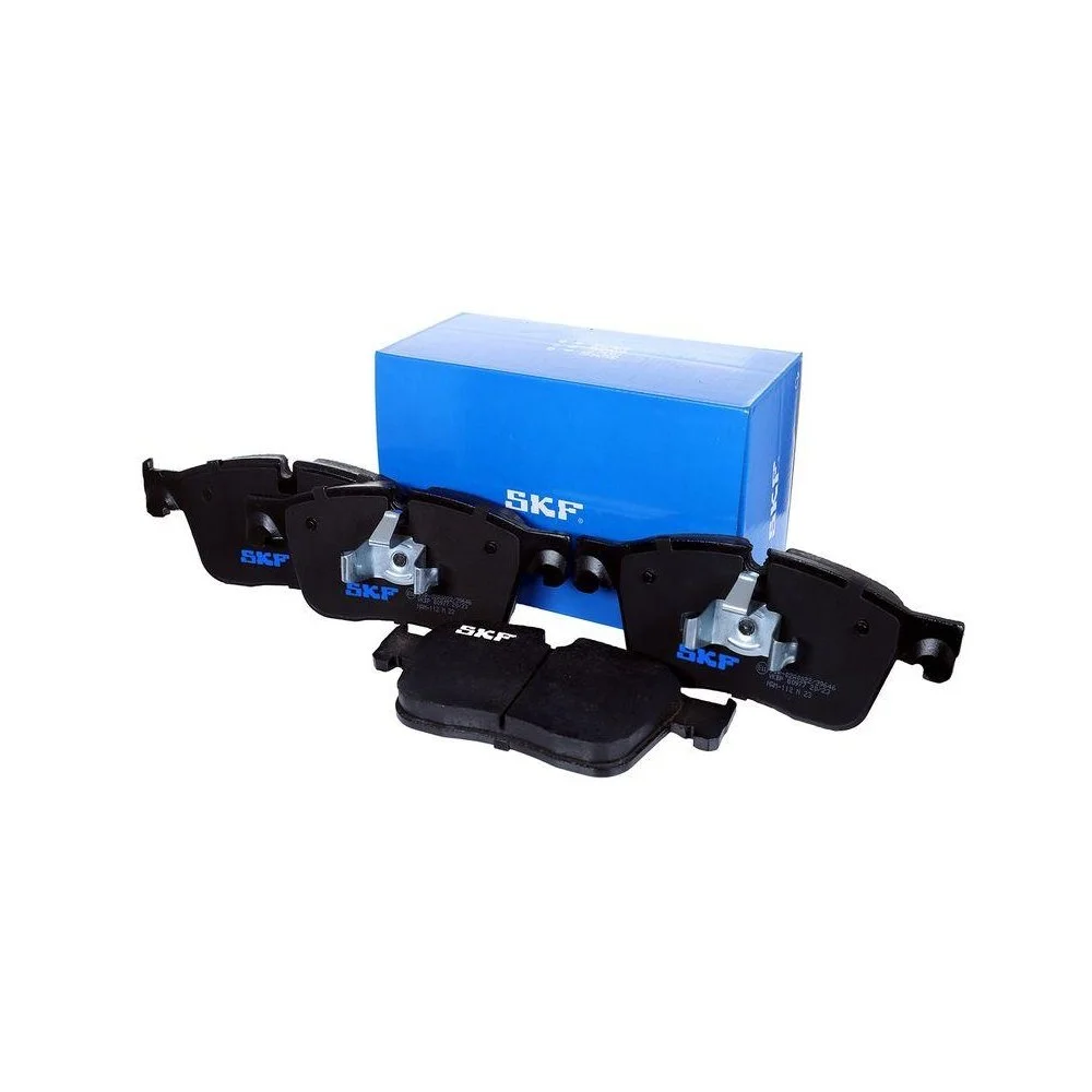 Комплект гальмівних колодок дискового гальма SKF VKBP 80977 для JAGUAR LAND ROVER передній міст, фото №1