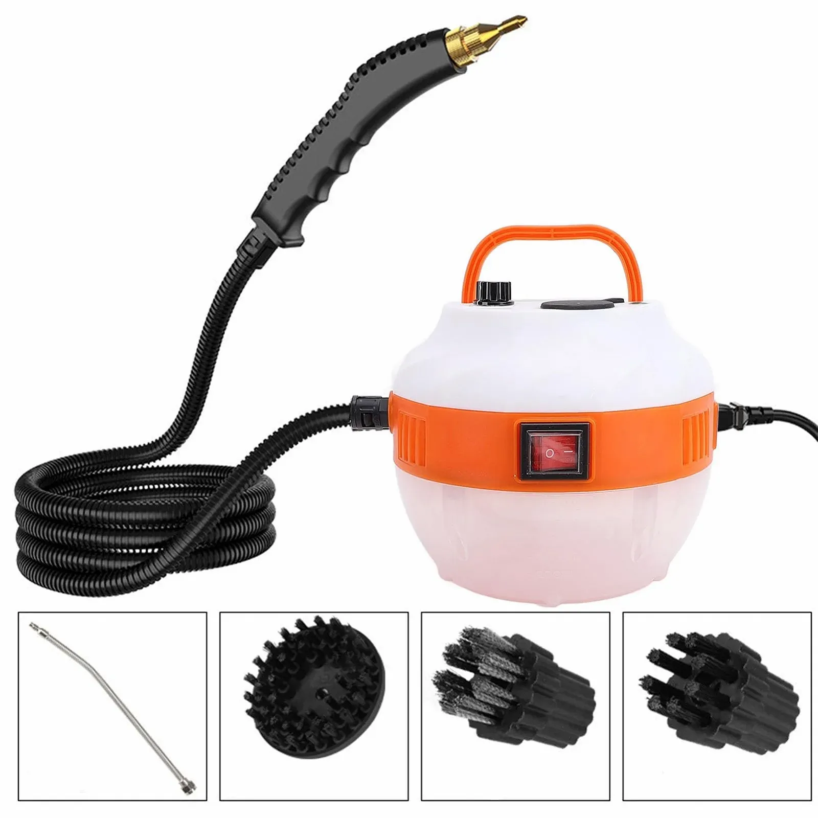 Пароочисник ручний 50-400 Ml/min 220 V EU Plug Чорний, фото №4 Пароочисник ручний 50-400 Ml/min 220 V EU Plug Чорний, фото №4