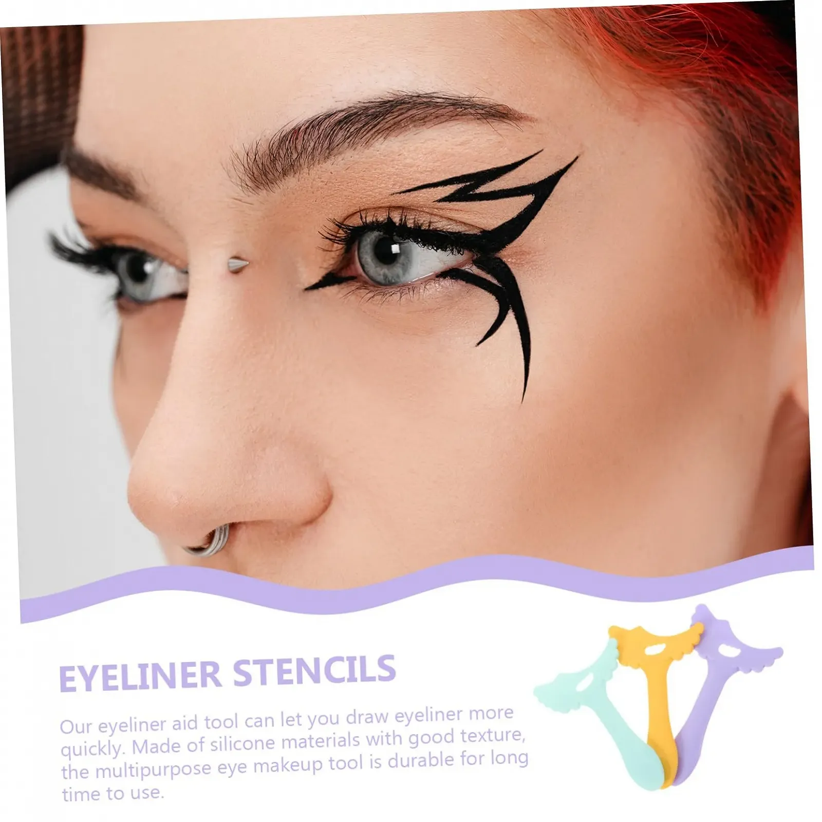 Аплікатор для підводки очей FRCOLOR, інструмент для тіней, фото №3