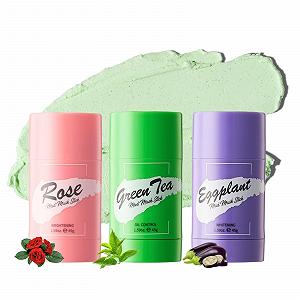 Купити Маска-стік Зелена для контролю жирності 3 шт., 3 кольори Глиняна маска для глибокого очищення - Фото 1 Маска-стік Зелена для контролю жирності 3 шт., 3 кольори Глиняна маска для глибокого очищення - Фото 1