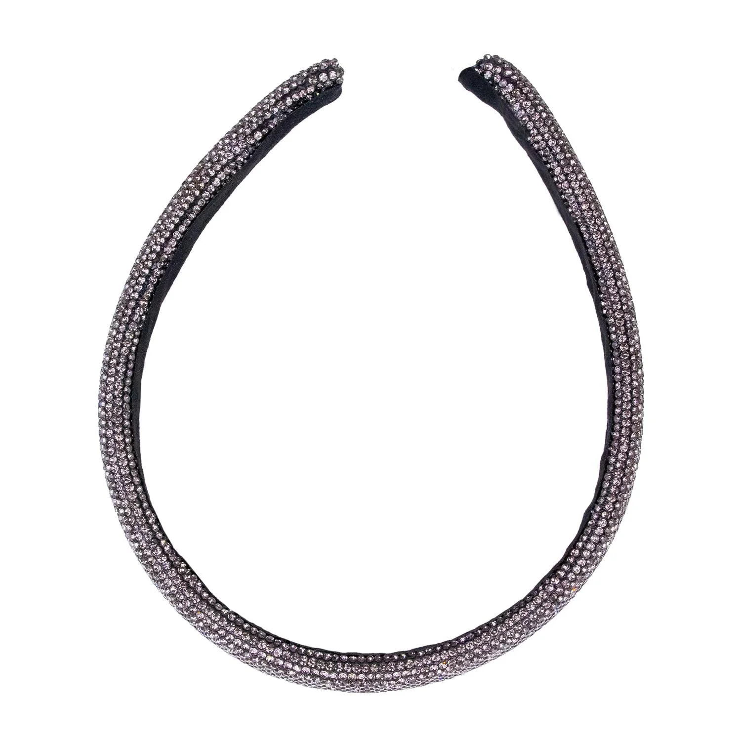 Обруч для волосся зі стразами для жінок (Рожевий, One Size), фото №8