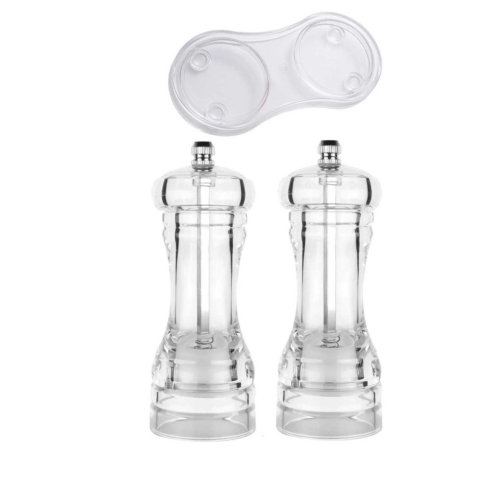 Млин для солі та перцю акриловий Легкий у використанні, фото №1