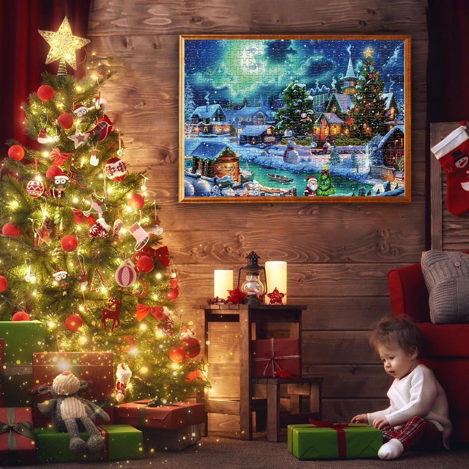 Пазл Christmas Jigsaw Puzzles Christmas Eve 1000 елементів, фото №4