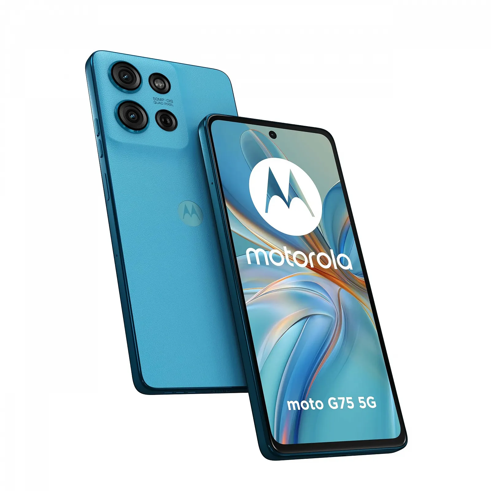 Смартфон Motorola Moto G75 5G 8/256GB Aqua Blue, фото №1