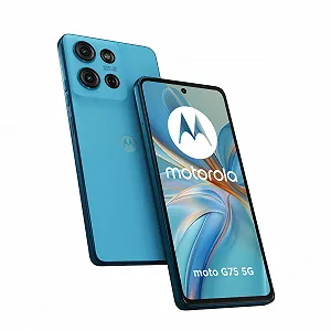 Смартфон Motorola Moto G75 5G 8/256GB Aqua Blue - Фото 1