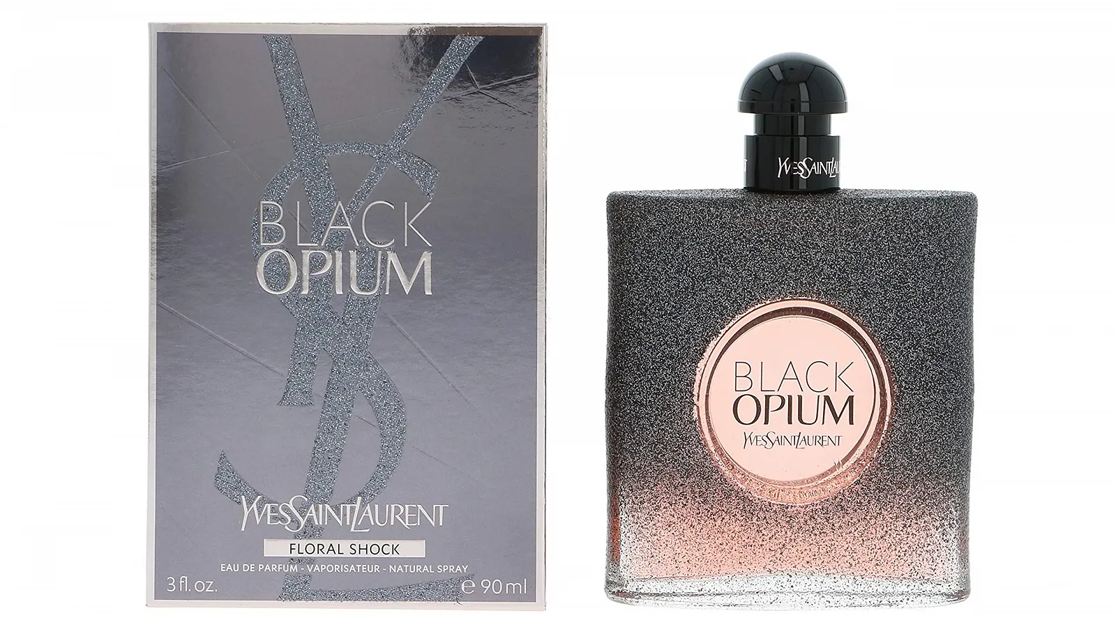 Парфюмированная вода Yves Saint Laurent Black Opium Floral Shock 90 мл, фото №2 Парфюмированная вода Yves Saint Laurent Black Opium Floral Shock 90 мл, фото №2