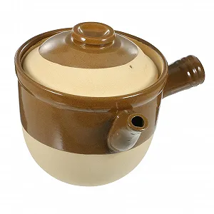 Керамическая кастрюля Hitzebeständig 2 л с эргономичной ручкой - Фото 1