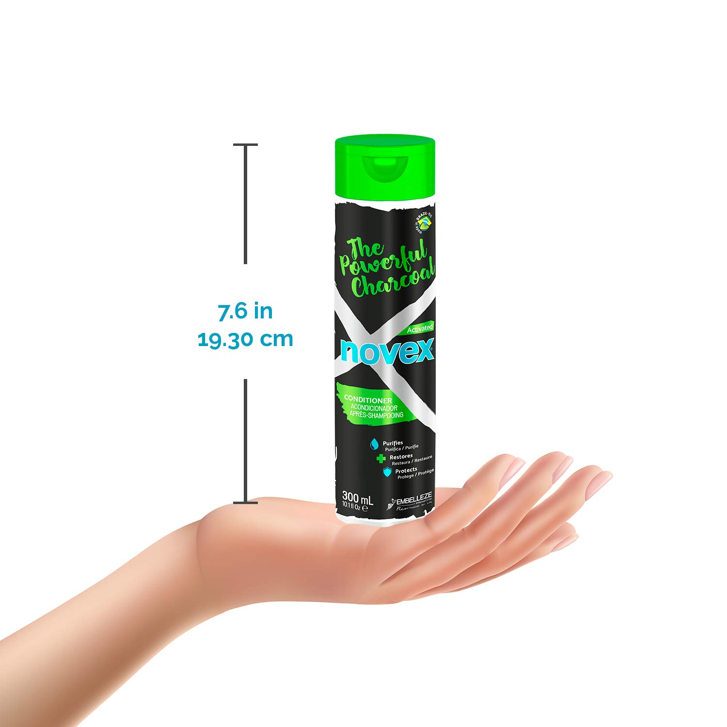Кондиционер Novex The Powerful Charcoal - 300 мл, фото №6
