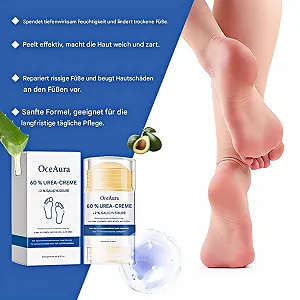 Увлажняющий крем для ног против трещин 2025 Newest для пяток, локтей и коленей - Фото 1