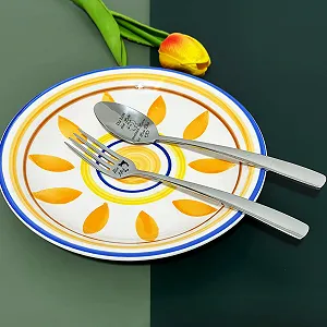 Набір виделок і ложок для супу Wife Husband, романтичний подарунок на день народження synthetic.ua - Фото 1