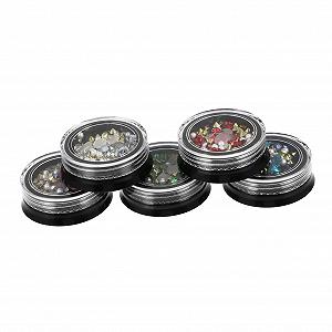 Украшения для ногтей Стразы Healeved Цветы Металлические украшения - Фото 1