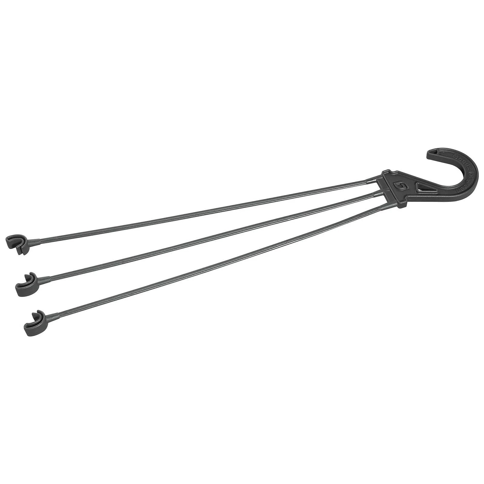 Подвесная корзина Pflanzen Kölle Galicia 25 см антрацит, фото №1