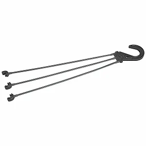 Подвесная корзина Pflanzen Kölle Galicia 25 см антрацит - Фото 1