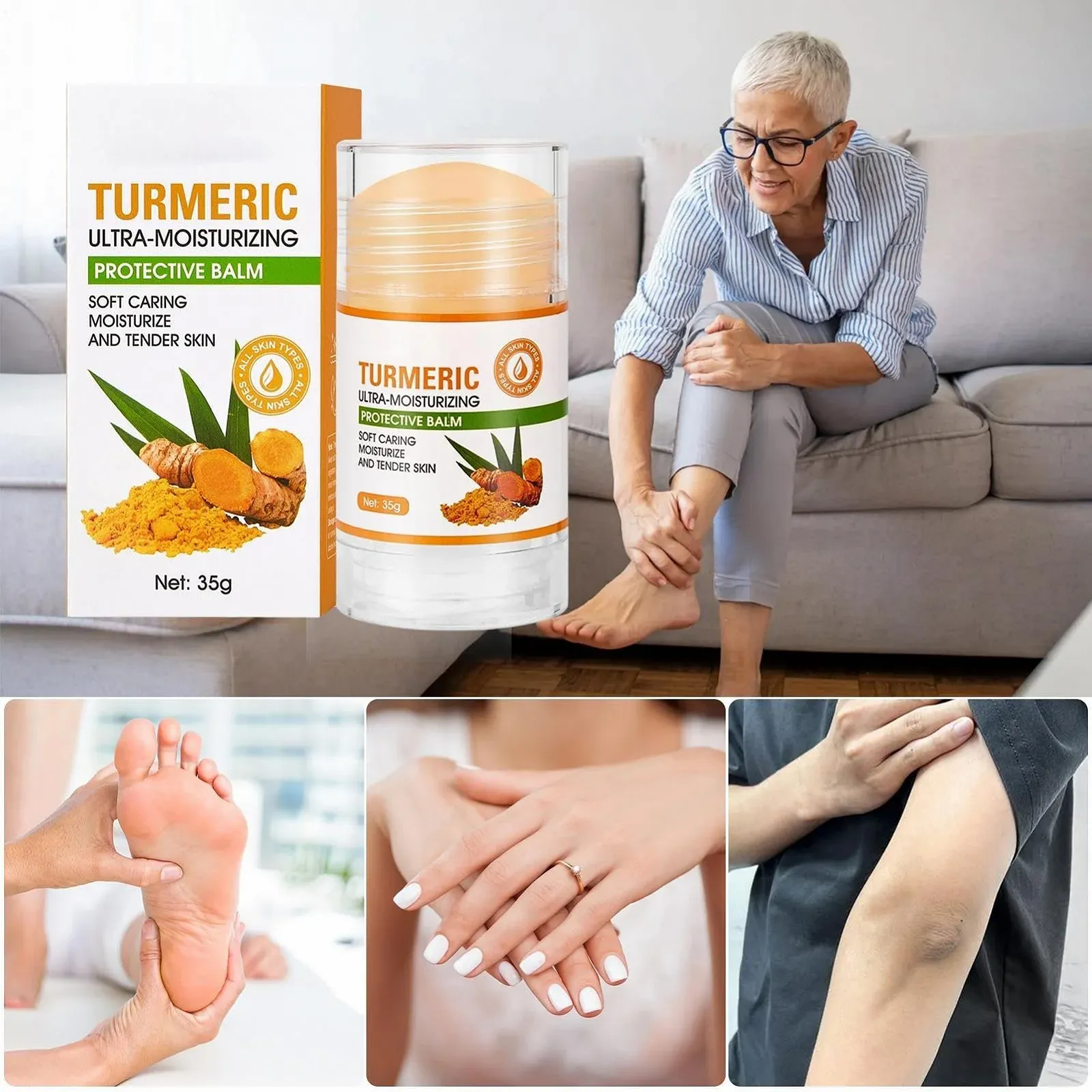 Крем-стик для рук и ног Hand Cream for Women успокаивающий и увлажняющий 35 g, фото №5 Крем-стик для рук и ног Hand Cream for Women успокаивающий и увлажняющий 35 g, фото №5