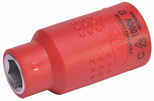 Сменная торцевая головка SW-STAHL 05520L-9 3/8" 9 мм VDE - Фото 1