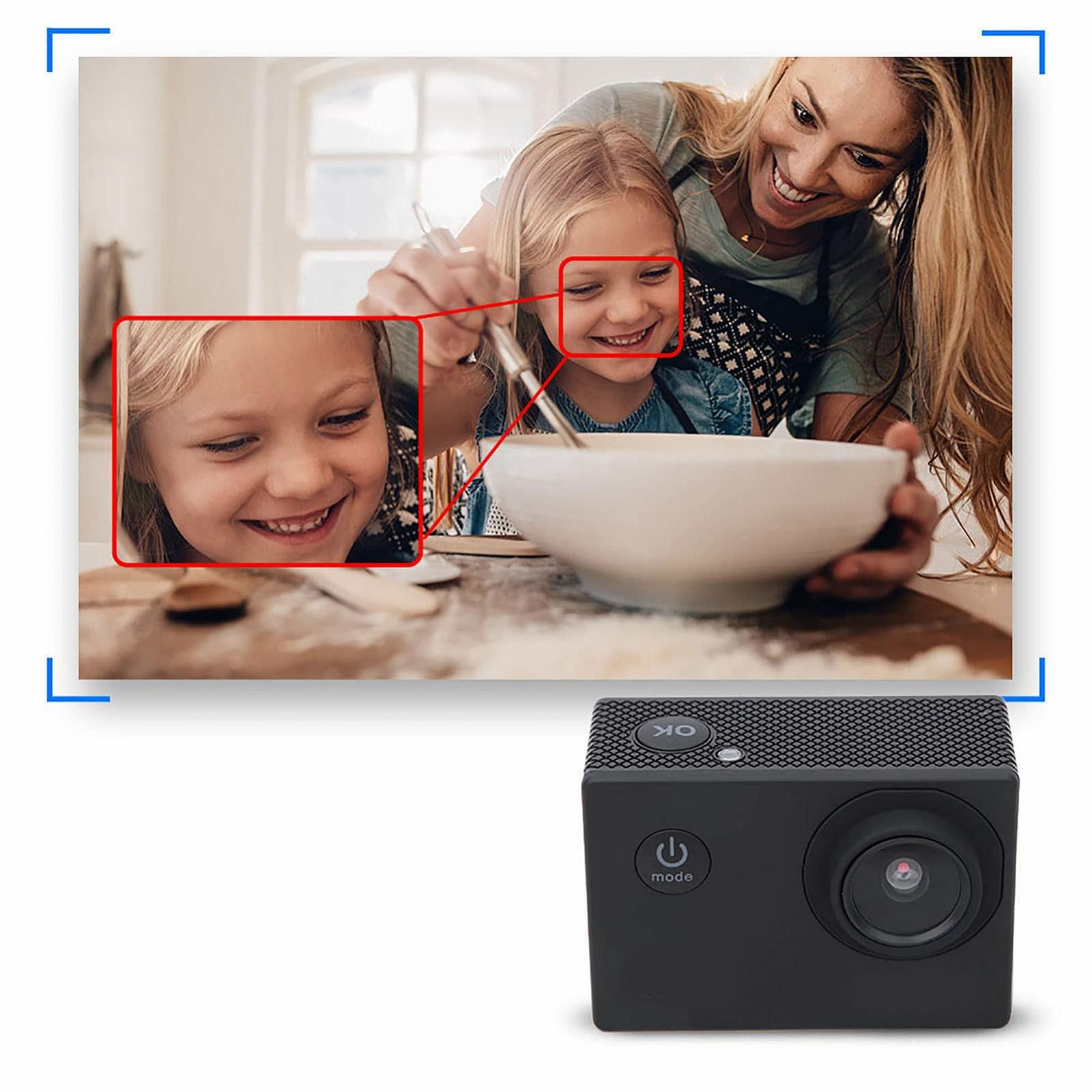 Камера Diyeeni Action 13MP FHD WiFi 140° 2 Дюйма Черный, фото №4