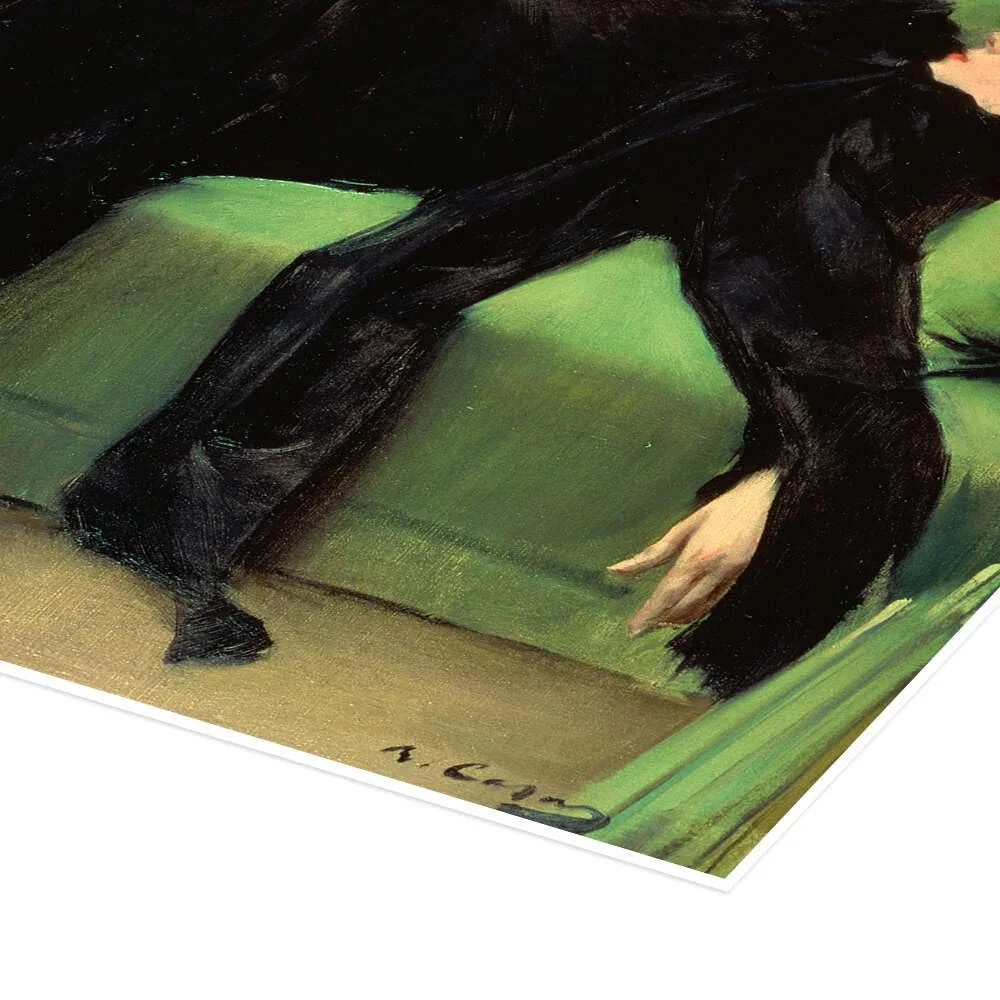 Постер Ramon Casas i Carbó After the Ball 70 x 50 см Зеленый, фото №3