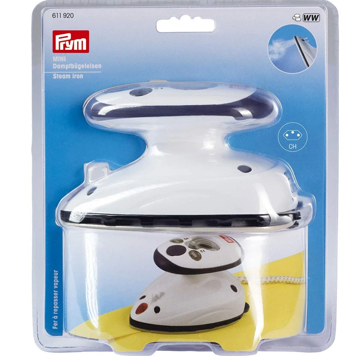 Паровой утюг Prym Mini CH Plug White, фото №2