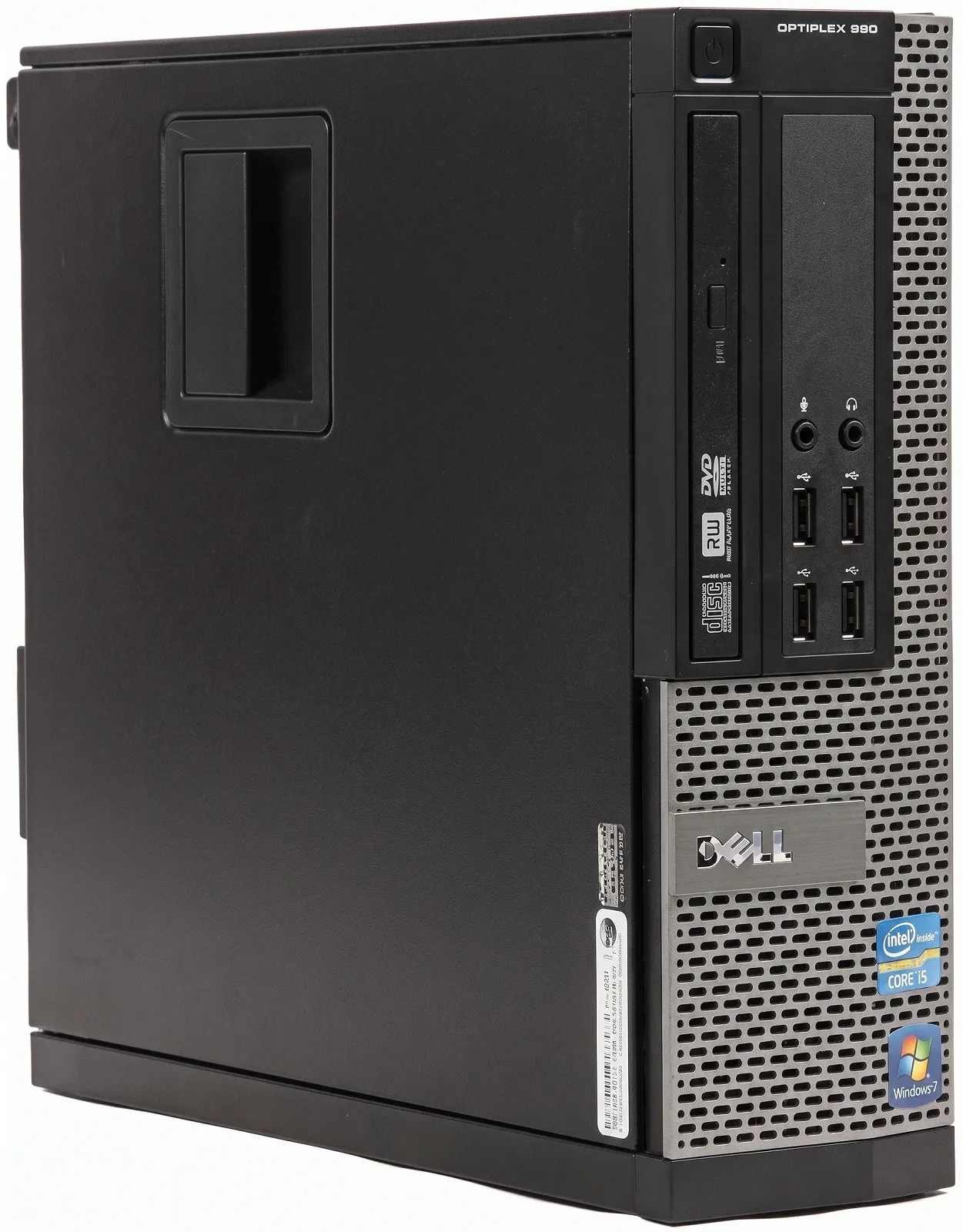 Комп’ютер Dell OptiPlex 990 MT / Intel Core i5-2400 / RAM 16GB / HDD 1TB / Intel HD Graphics 2000 / DisplayPort / VGA / LAN / Windows 10 / Чорний, фото №1