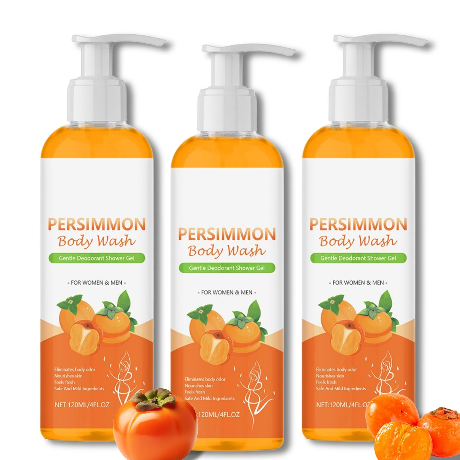 Гель для душу Persimmon Body Wash Against Age Odour Натуральний дезодоруючий (3), фото №1