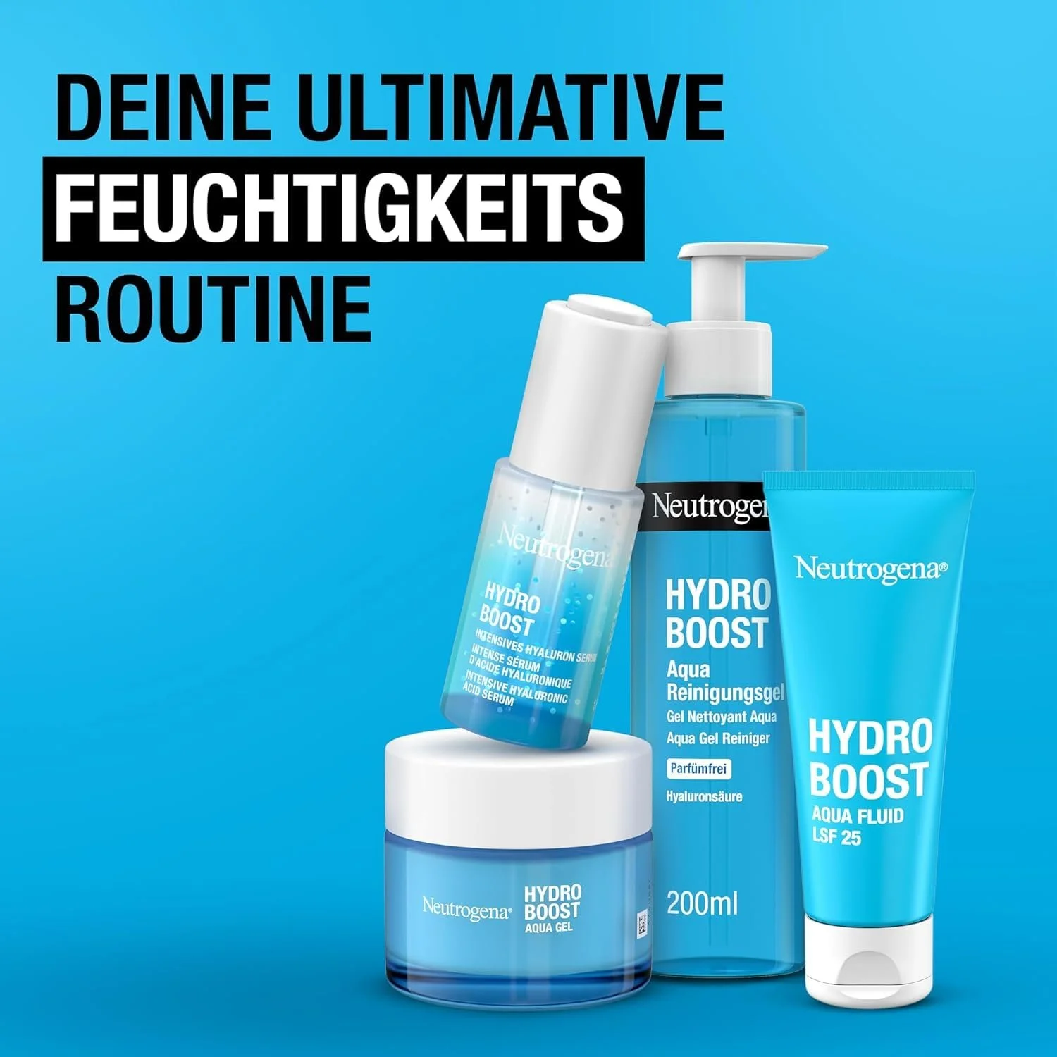Зволожуючий аква-гель Neutrogena Hydro Boost для нормальної та комбінованої шкіри 50 мл, фото №7
