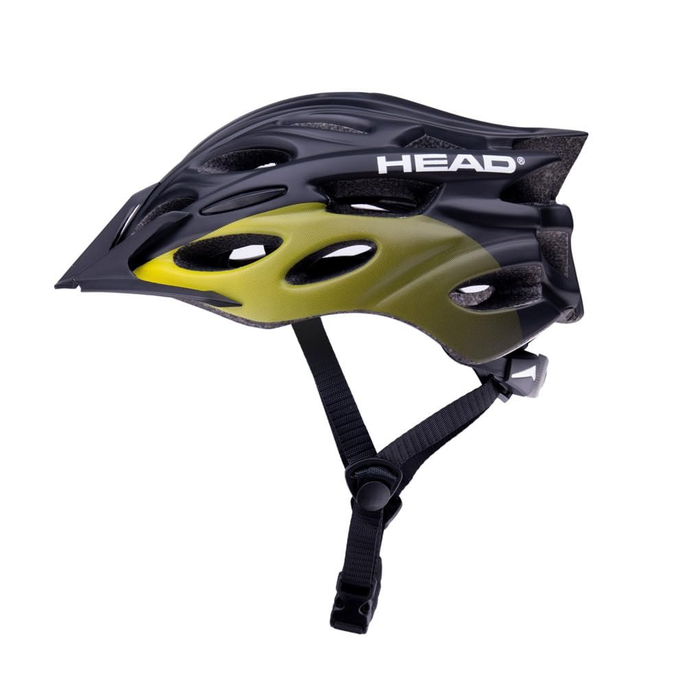 Шолом HEAD ACC103328 Матовий Чорний/Жовтий, Розмір Small/Medium, фото №2