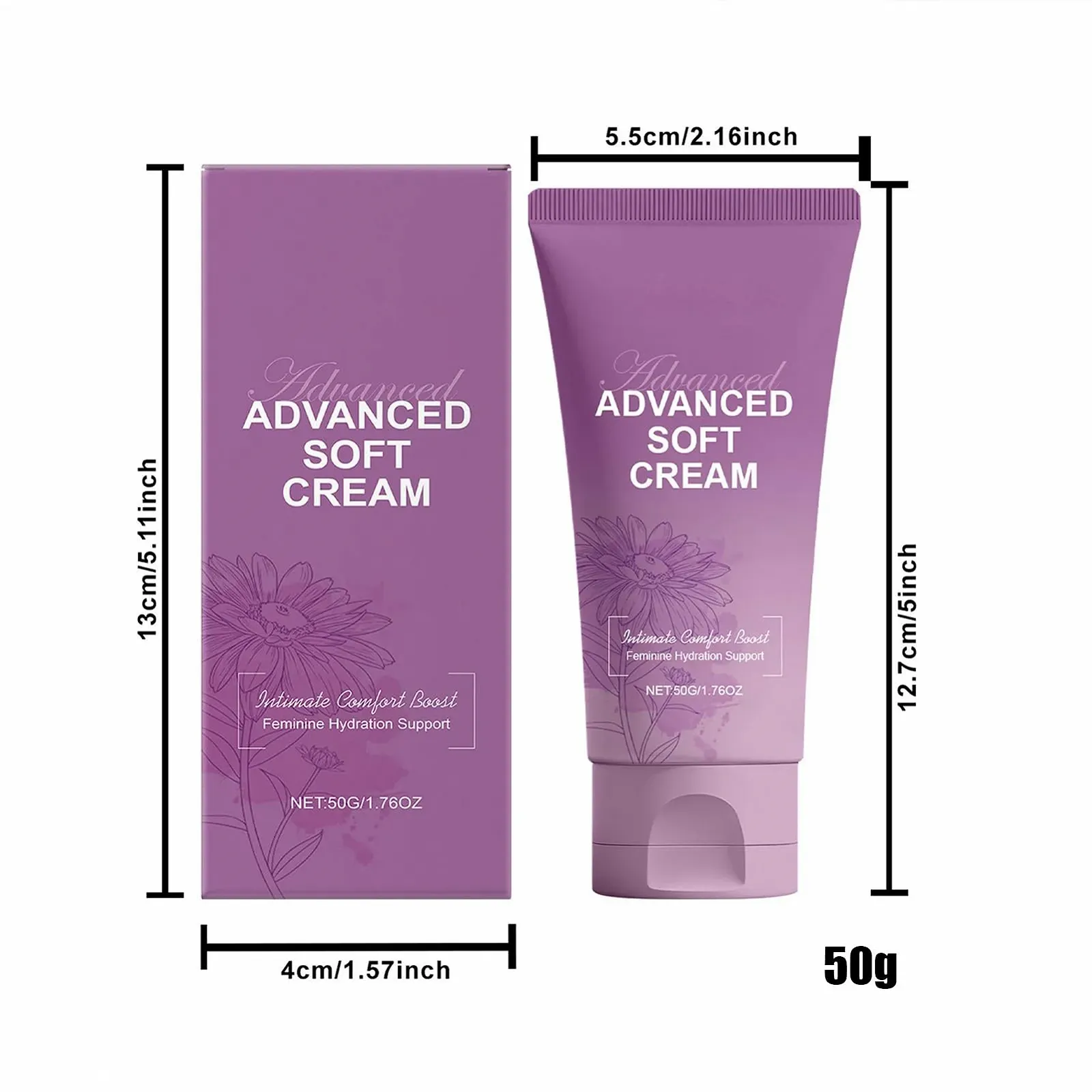 Крем для тіла 50 г зволожуючий та живильний лосьйон для догляду за шкірою, фото №6