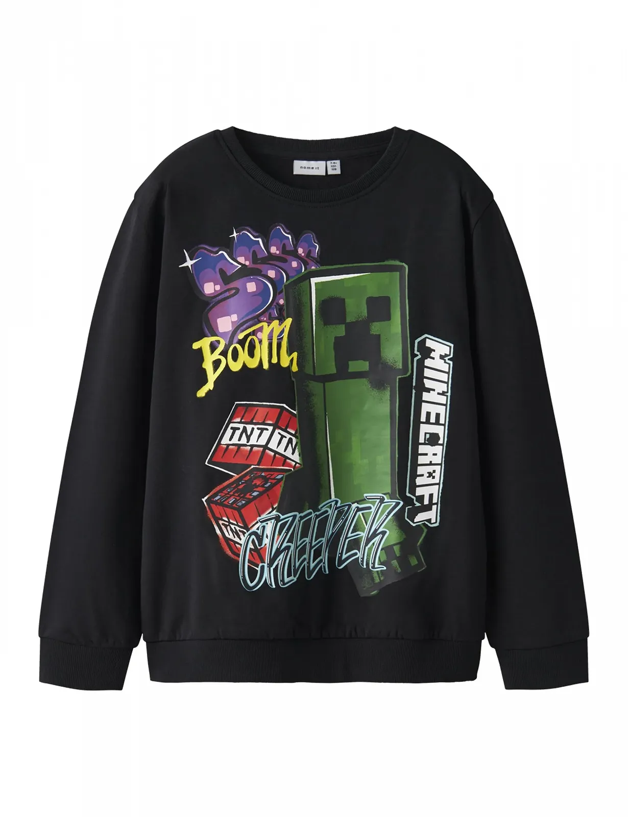 Толстовка NAME IT для хлопчиків Nkmdai Minecraft Nreg Sweat Bru Noos Bfu, фото №1