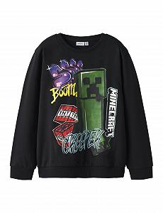 Толстовка NAME IT для хлопчиків Nkmdai Minecraft Nreg Sweat Bru Noos Bfu - Фото 1
