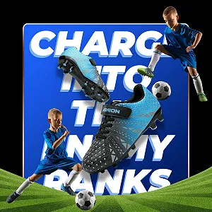 Футбольные бутсы ASHION детские для футбола, для игры на улице synthetic.ua - Фото 1