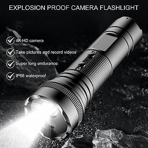 Камера для велосипедного шлема 4K HD IP66 Водонепроницаемая Широкоугольная 5-режимов освещения Аккумулятор 2600 мАч Поддержка 256 ГБ карты памяти С держателем synthetic.ua - Фото 1