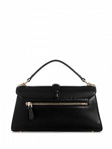 Сумка з верхньою ручкою GUESS Queensland Flap Black synthetic.ua - Фото 1