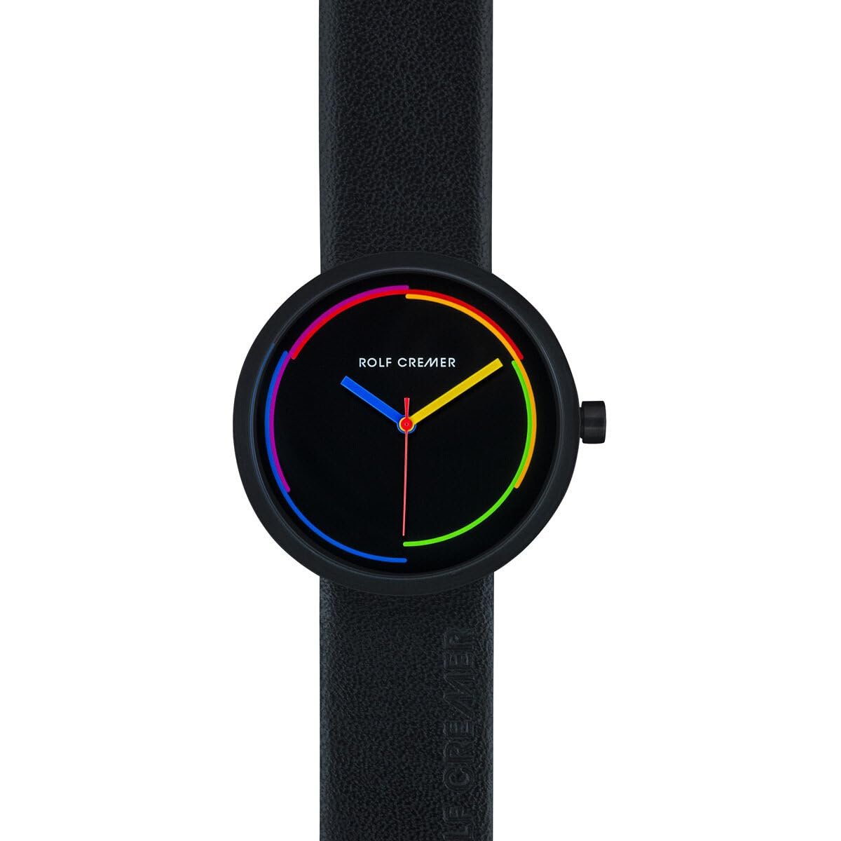 Женские часы Rolf Cremer Plano 507300, черные, Ремешок., фото №2