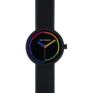 Жіночий годинник Rolf Cremer Plano 507300, чорний, Ремінець. synthetic.ua - Фото 1