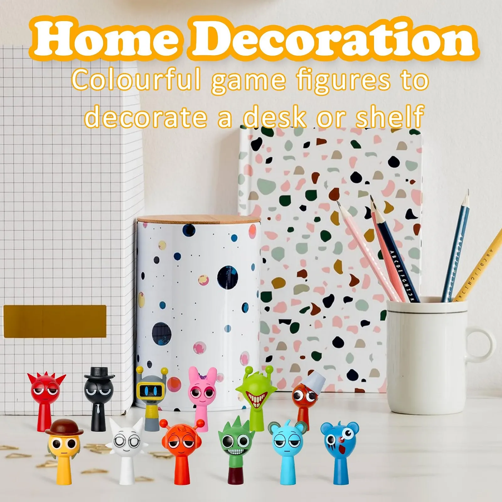 Набір фігурок Gensly 24 шт 4-5 см, фото №4