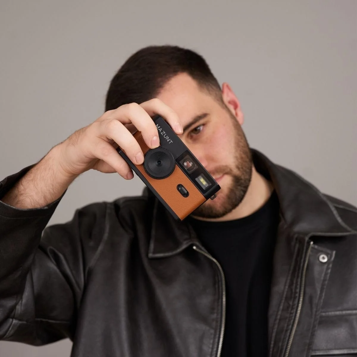 Ретро-цифрова камера MAZUNT 12MP Screen Free + 8GB SD Card Brown, фото №4