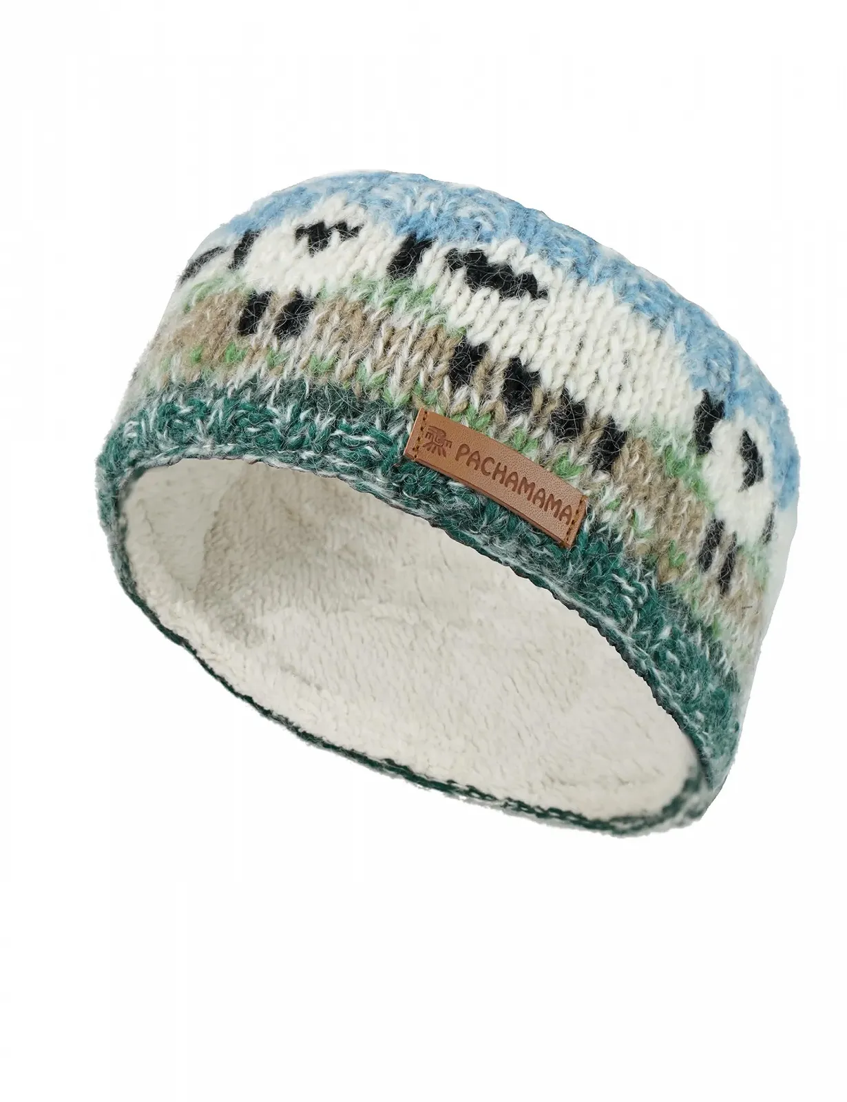 Жіночі вовняні/мохерові навушники з підкладкою з флісу шерпа, в’язані вручну, фото №1 Жіночі вовняні/мохерові навушники з підкладкою з флісу шерпа, в’язані вручну, фото №1