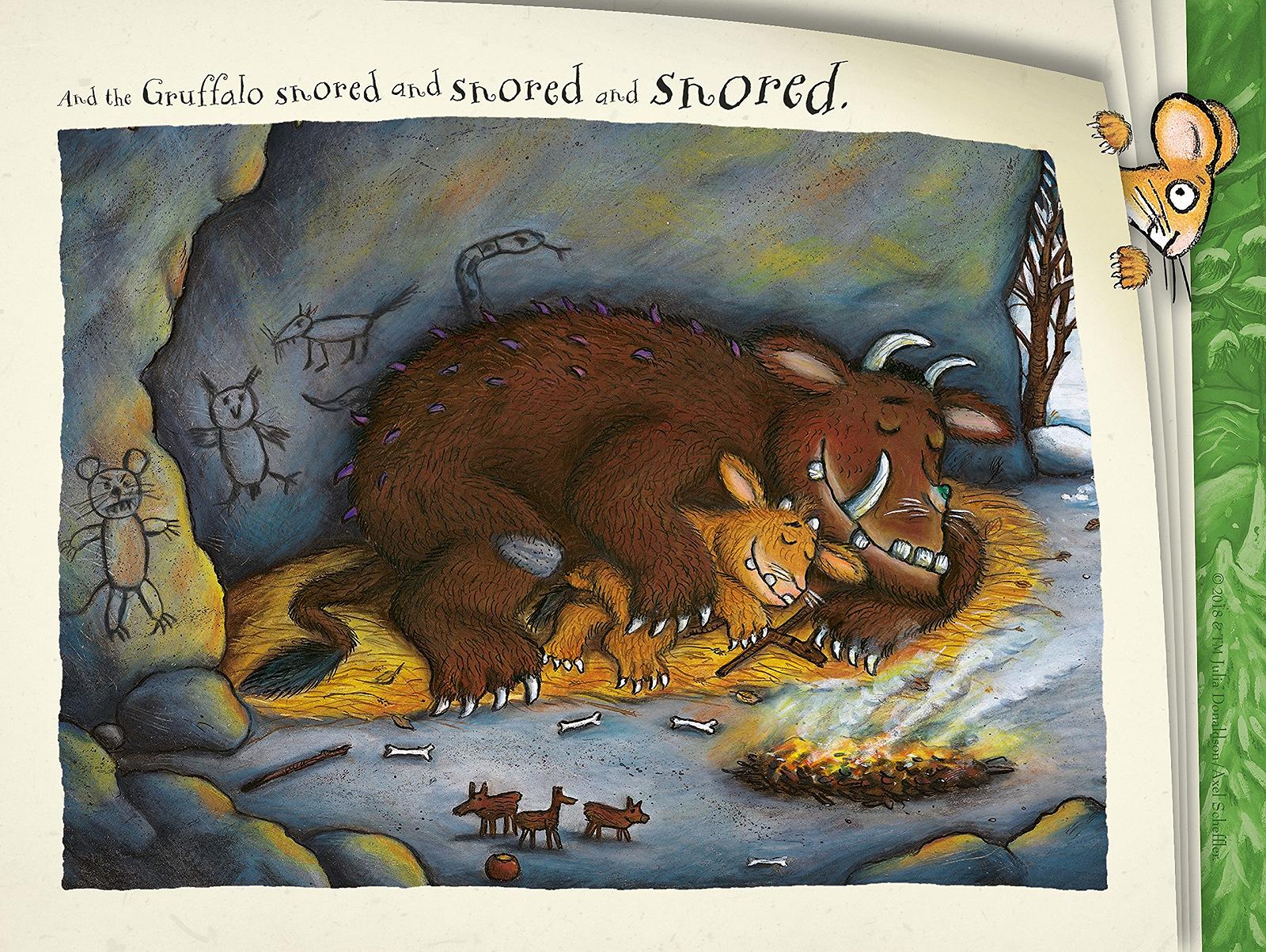 Пазли Ravensburger The Gruffalo 4 в коробці 12, 16, 20, 24 елементи, фото №1