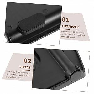 Регулируемая подставка для ноутбука Tofficu с вентиляцией, регулируемая по высоте и углу наклона, эргономичная подставка для ПК для охлаждения и организации рабочего пространства, совместима с различными моделями synthetic.ua - Фото 1