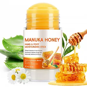 Крем для ног и локтей с медом манука от трещин и мозолей увлажняющий и отшелушивающий - Фото 1